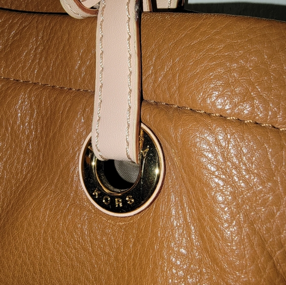 Michael Kors Brown Leather Tote Bag - Picture 14 of 16